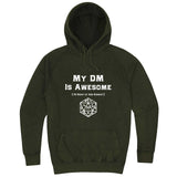  "My DM Is Awesome (+10 Shirt of Ass Kissery)" hoodie, 3XL, Vintage Olive