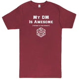  "My DM Is Awesome (+10 Shirt of Ass Kissery)" men's t-shirt Vintage Brick