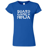  "Board Game Ninja" women's t-shirt Royal Blue