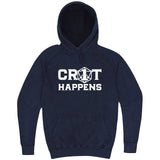  "Crit Happens" hoodie, 3XL, Vintage Denim
