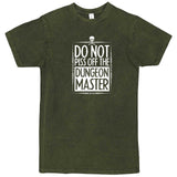  "Do Not Piss Off the Dungeon Master" men's t-shirt Vintage Olive