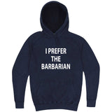  "I Prefer the Barbarian" hoodie, 3XL, Vintage Denim
