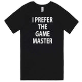  "I Prefer the Game Master" men's t-shirt Black