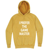  "I Prefer the Game Master" hoodie, 3XL, Vintage Mustard