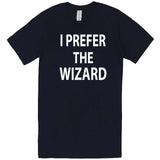  "I Prefer the Wizard" men's t-shirt Navy
