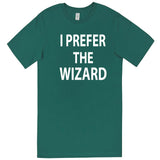  "I Prefer the Wizard" men's t-shirt Teal