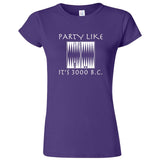  "Party Like It's 3000 B.C. - Backgammon" women's t-shirt Purple