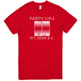  "Party Like It's 3000 B.C. - Backgammon" men's t-shirt Red