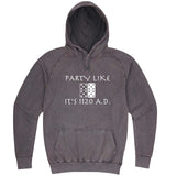  "Party Like It's 1120 A.D. - Dominos" hoodie, 3XL, Vintage Zinc