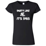  "Party Like It's 1985 - Hippo Games" women's t-shirt Black