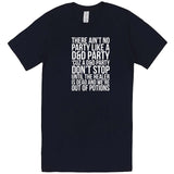  "There Ain't No Party Like a D&D Party" men's t-shirt Navy