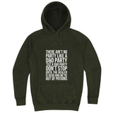  "There Ain't No Party Like a D&D Party" hoodie, 3XL, Vintage Olive