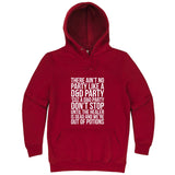  "There Ain't No Party Like a D&D Party" hoodie, 3XL, Paprika