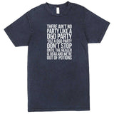  "There Ain't No Party Like a D&D Party" men's t-shirt Vintage Denim