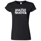  "Analysis Paralysis" women's t-shirt Black