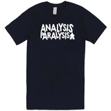  "Analysis Paralysis" men's t-shirt Navy
