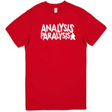  "Analysis Paralysis" men's t-shirt Red