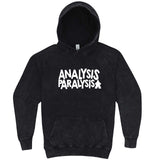  "Analysis Paralysis" hoodie, 3XL, Vintage Black