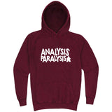  "Analysis Paralysis" hoodie, 3XL, Vintage Brick