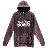  "Analysis Paralysis" hoodie, 3XL, Vintage Cloud Black