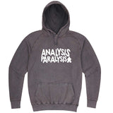  "Analysis Paralysis" hoodie, 3XL, Vintage Zinc