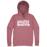  "Analysis Paralysis" hoodie, 3XL, Mauve