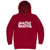  "Analysis Paralysis" hoodie, 3XL, Paprika