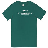  "I Love It When My Boyfriend Lets Me Play Board Games" men's t-shirt Teal