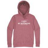  "I Love It When My Boyfriend Lets Me Play Video Games" hoodie, 3XL, Mauve