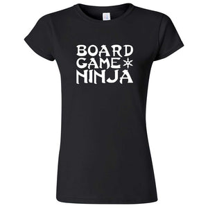  "Board Game Ninja" women's t-shirt Black