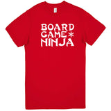  "Board Game Ninja" men's t-shirt Red