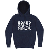  "Board Game Ninja" hoodie, 3XL, Vintage Denim