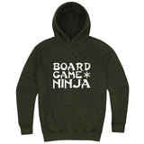  "Board Game Ninja" hoodie, 3XL, Vintage Olive