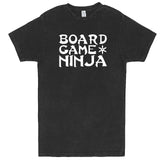  "Board Game Ninja" men's t-shirt Vintage Black