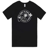  "Born to Game, Forced to Work" men's t-shirt Black