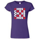  "Chess Chess" women's t-shirt Purple