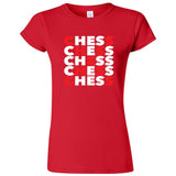  "Chess Chess" women's t-shirt Red