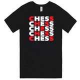  "Chess Chess" men's t-shirt Black