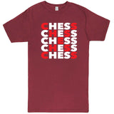  "Chess Chess" men's t-shirt Vintage Brick