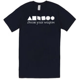  "Choose Your Weapon - Role-Playing Games" men's t-shirt Navy