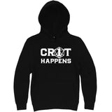  "Crit Happens" hoodie, 3XL, Black