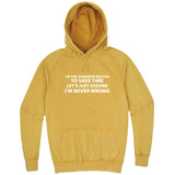  "I'm the Dungeon Master, Just Assume I'm Never Wrong" hoodie, 3XL, Vintage Mustard