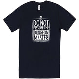  "Do Not Piss Off the Dungeon Master" men's t-shirt Navy