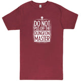  "Do Not Piss Off the Dungeon Master" men's t-shirt Vintage Brick