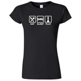 "Eat, Sleep, Play - Chess" women's t-shirt