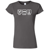 "Eat, Sleep, Play - Chess" women's t-shirt
