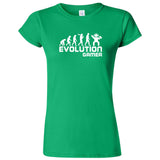  "Evolution Gamer - Console Gamer" women's t-shirt Irish Green