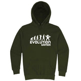  "Evolution Gamer - Console Gamer" hoodie, 3XL, Army Green