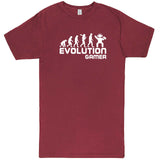  "Evolution Gamer - Console Gamer" men's t-shirt Vintage Brick