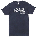  "Evolution Gamer - Console Gamer" men's t-shirt Vintage Denim